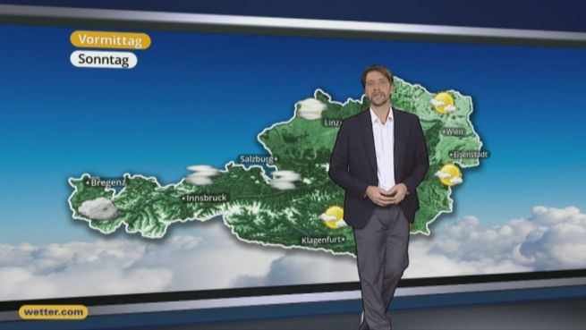 go to Das Wetter in Österreich am 13. November 2016