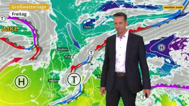go to Das Wetter in Europa am 26. Januar 2018