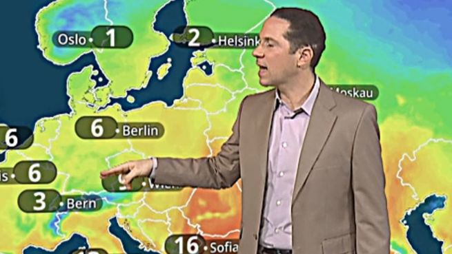 go to Das Wetter in Europa am 06. März 2016