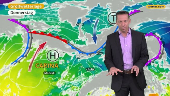 go to Das Wetter in Europa am 20. Dezember 2017
