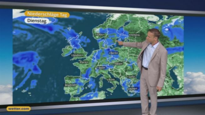 go to Das Wetter in Europa am 30. Mai 2017