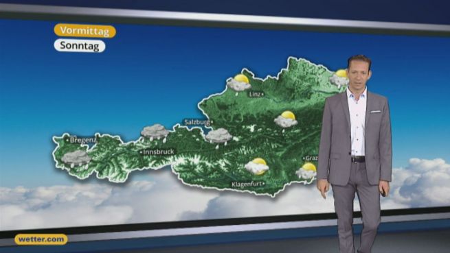 go to Das Wetter in Österreich am 07. Mai 2017