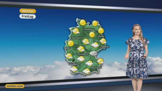go to Das Wetter in Europa am 24. März 2017