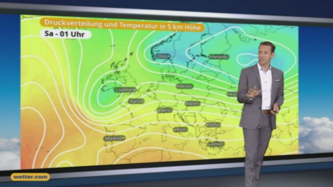 go to Das Wetter in Europa am 1. November 2016