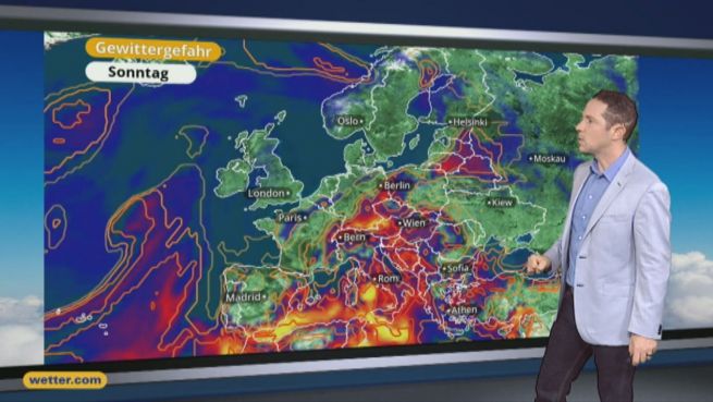 go to Das Wetter in Europa am 10. September 2016