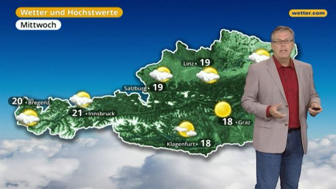 go to Das Wetter in Österreich am 04. Oktober 2017