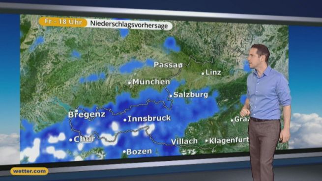 go to Das Wetter in Österreich am 18. Juni 2016
