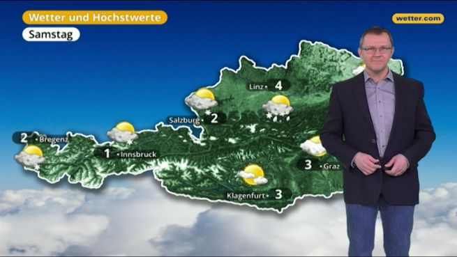 go to Das Wetter in Österreich am 01. Februar 2018