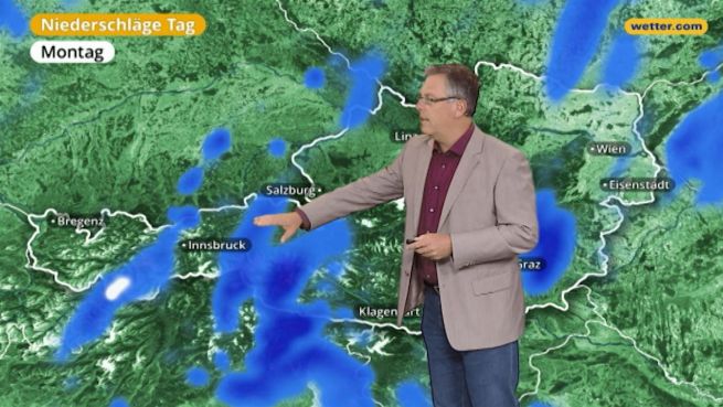 go to Das Wetter in Österreich am 11. September 2017