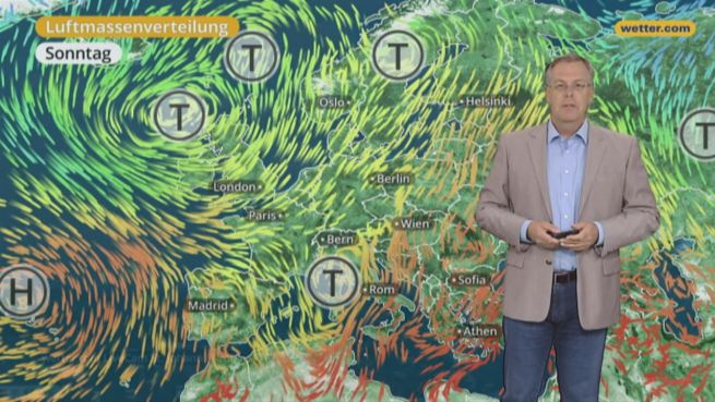 go to Das Wetter in Österreich am 10. September 2017