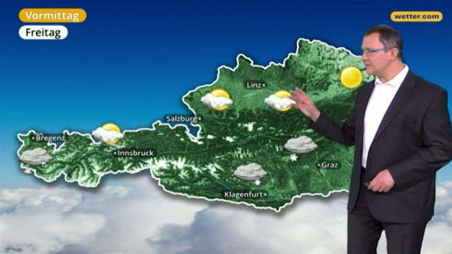 go to Das Wetter in Österreich am 01. Dezember 2017