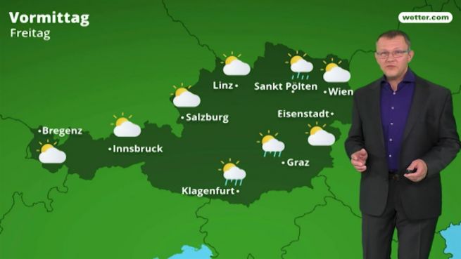 go to Das Wetter in Österreich am 4. Mai 2018