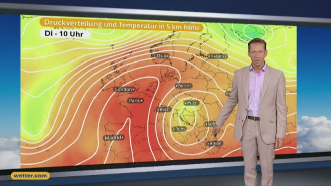 go to Das Wetter in Europa am 20. September 2016