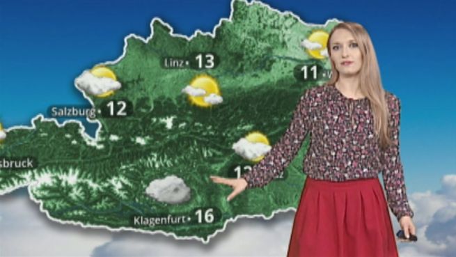 go to Das Wetter in Österreich am 26. März 2017