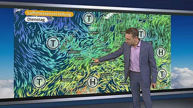 go to Das Wetter in Europa am 28. März
