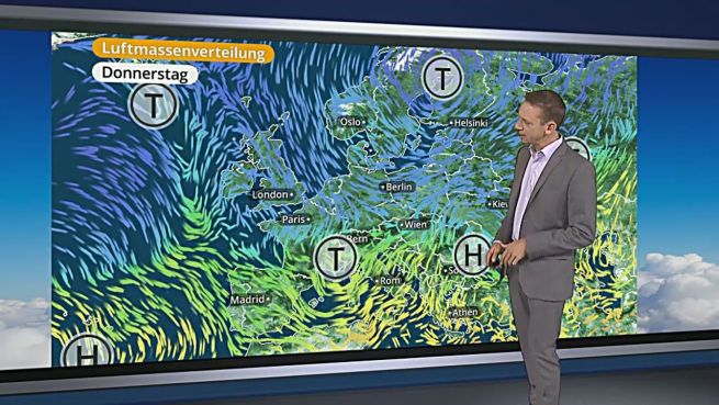 go to Das Wetter in Europa am 24. Februar 2016