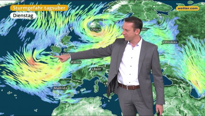 go to Das Wetter in Europa am 25. Dezember 2017