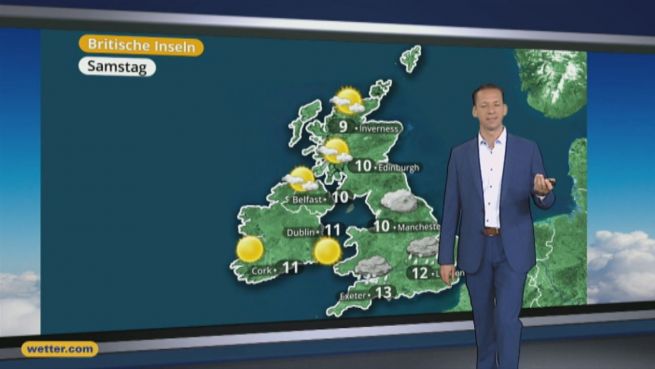 go to Das Wetter in Europa am 10. Dezember 2016