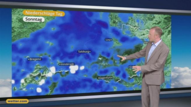 go to Das Wetter in Österreich am 14. Mai 2017