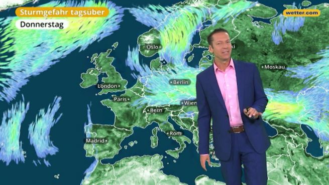 go to Das Wetter in Europa am 2. November 2017