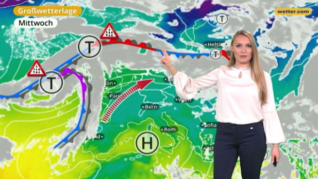 go to Das Wetter in Europa am 4. Dezember 2017