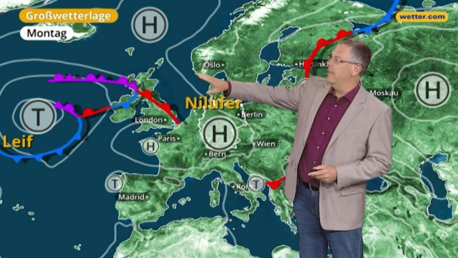 go to Das Wetter in Europa am 21. August 2017