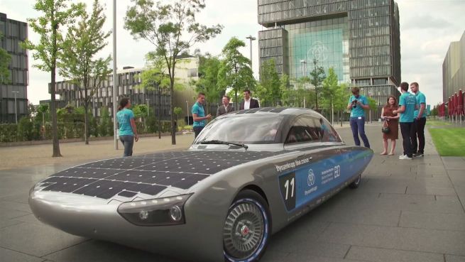 go to Sonnenflitzer: Solarcar in der 7. Generation